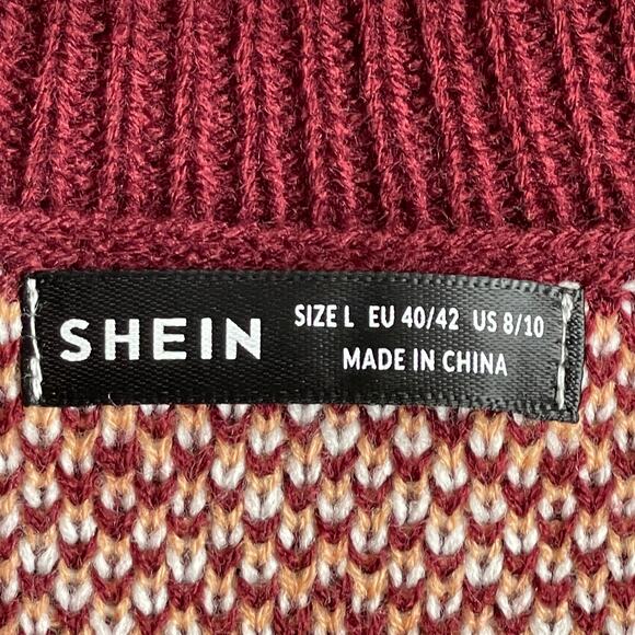 Gingerbread Man Ugly Christmas Sweater Size Large - Picture 4 of 4